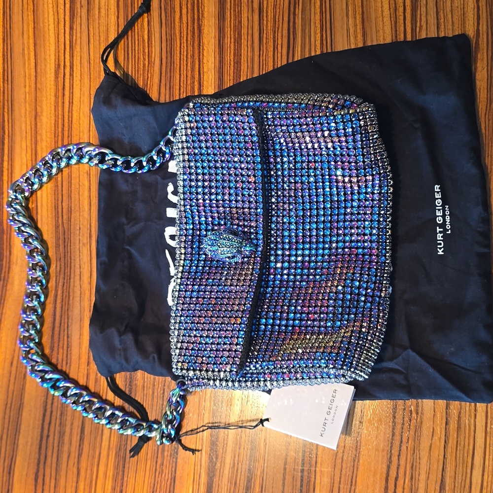 NWT Kurt Geiger multicolor handbag.